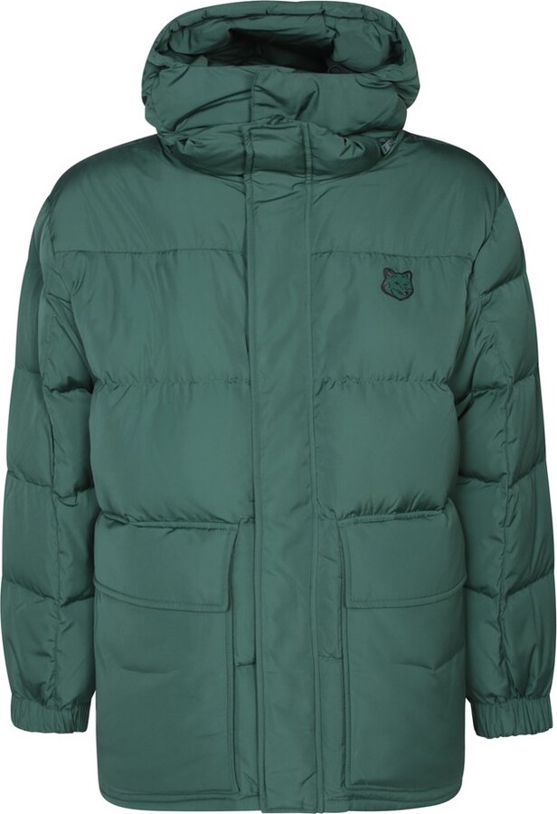 MAISON KITSUNÉ Fox Patch Hooded Padded Coat