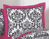 Thumbnail for your product : JoJo Designs Sweet Isabella Hot Pink, Black and White 4 Piece Twin Bedding Set