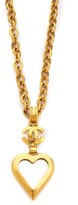 Thumbnail for your product : WGACA What Goes Around Comes Around Vintage Chanel Heart Mirror Necklace