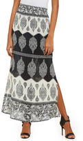 Thumbnail for your product : Tolani Hazel Printed Silk Maxi Skirt