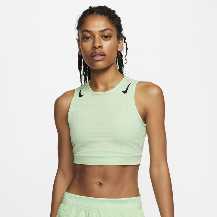 Nike AeroSwift Women's Running Crop Top - ShopStyle
