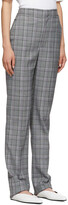 Thumbnail for your product : Tibi Grey Check James Menswear Sebastian Trousers