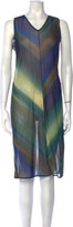 Thumbnail for your product : Vivienne Tam Printed Knee-Length Dress