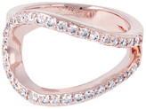 Thumbnail for your product : Bronzallure CZ Embellished Pave Cutout Ring
