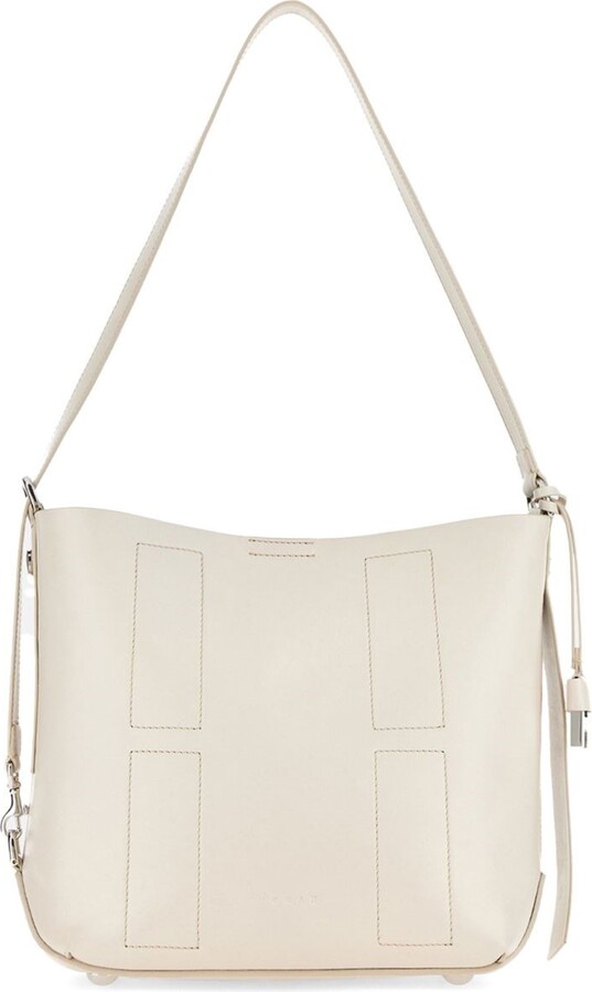 Hogan Hogan Hocket Small Leather Hobo Bag
