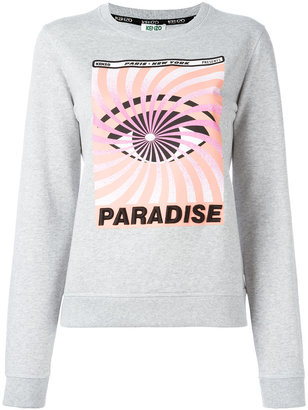 Kenzo Eye x Paradise sweatshirt - women - Cotton - S