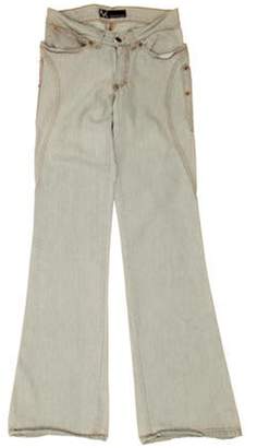 Andrew Mackenzie Low-Rise Flared Jeans w/ Tags grey Low-Rise Flared Jeans w/ Tags