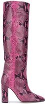 Thumbnail for your product : Paris Texas Snake-Print 100mm Boots