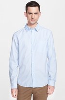 Thumbnail for your product : A.P.C. Extra Trim Fit Stripe Poplin Woven Shirt