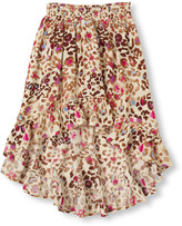 Thumbnail for your product : Children's Place Hi-low leopard skirt