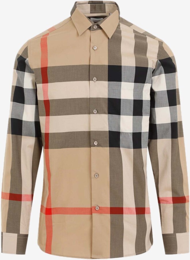 Burberry Archive Check Long-Sleeved Shirt