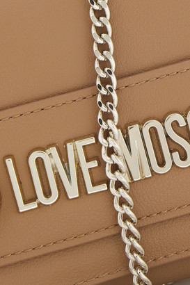 Love Moschino Logo-embellished Faux Leather Wallet
