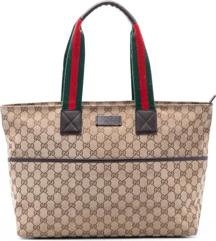 Gucci Pre-Owned 2016-2025 GG Canvas Web tote bag