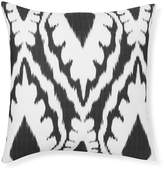 Thumbnail for your product : Williams-Sonoma Williams Sonoma Outdoor Printed Saint Tropez Ikat Pillow, Black