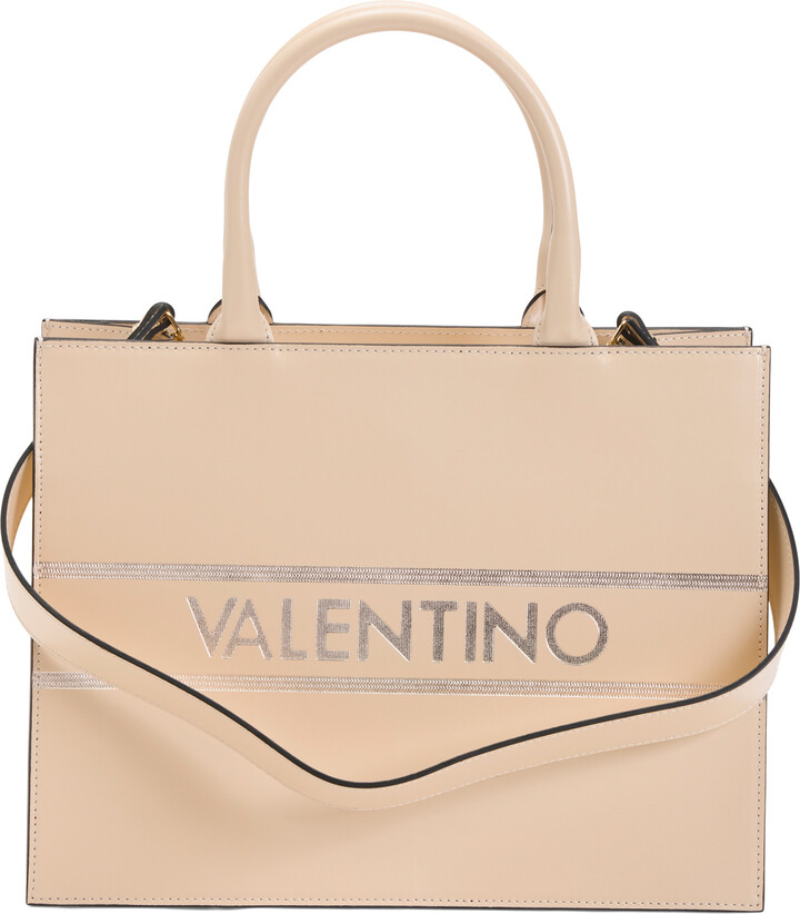 Valentino By Mario Made In Italy Leather Victoria Lavoro Satchel - ShopStyle Shoulder Bags