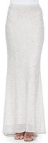 Thumbnail for your product : Alice + Olivia Ashton Sequined Skirt with Fishtail