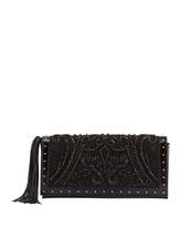 Thumbnail for your product : Balmain Beaded and Embroidered Clutch Bag