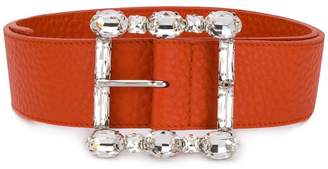 Orciani crystal embellished belt
