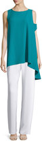 Thumbnail for your product : Shamask Three Arm Bandit Asymmetric Tunic, Teal
