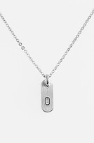 Thumbnail for your product : Nashelle Sterling Silver Initial Mini Bar Necklace