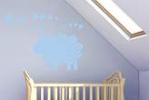 Thumbnail for your product : BEIGE Baa Baa Black Sheep Nursery Rhyme Wall Stickers Art Decals - Large (Height 57cm x Width 75cm) Brown