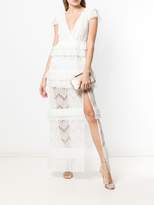 Thumbnail for your product : Just Cavalli long lace dress