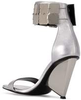 Thumbnail for your product : Alain Tondowski structured sandals with ankle strap