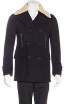 Thumbnail for your product : Shipley & Halmos Farrand Sherpa-Trimmed Peacoat