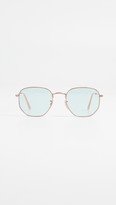 Thumbnail for your product : Ray-Ban RB3548N Hexagonal Evolve Round Sunglasses