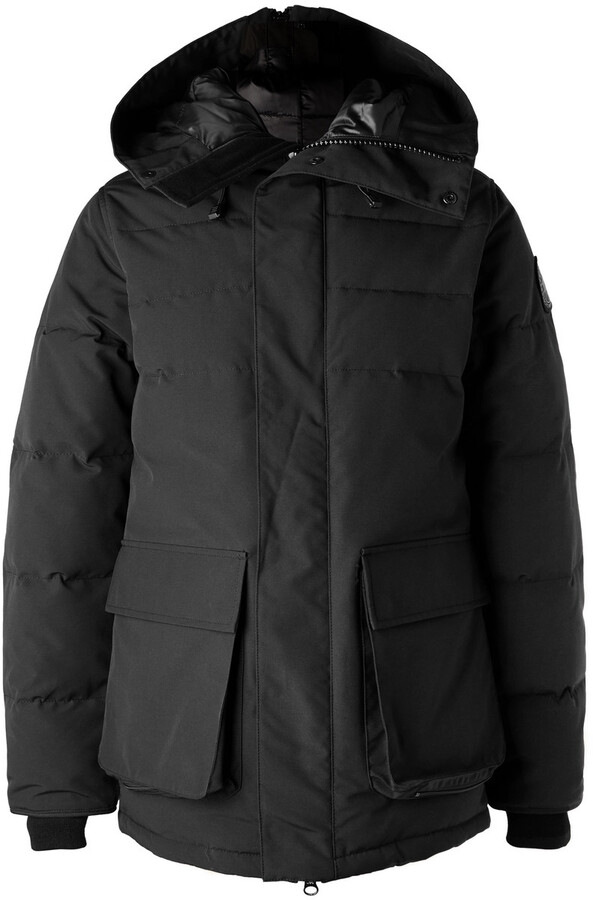 Canada Goose Black Label Wedgemount Quilted Shell Down Hooded Parka -  ShopStyle Outerwear