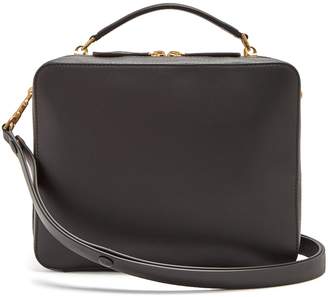 Anya Hindmarch Stack double leather satchel bag