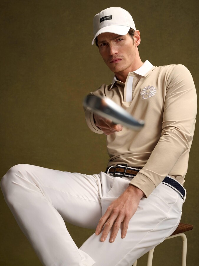 Men's Legacy Collection™ Block Mixed Media Golf Polo Shirt