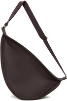 Thumbnail for your product : The Row Purple Large Slouchy Banana Bag