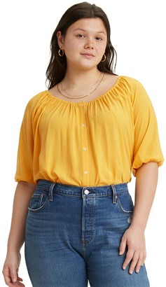levi's plus size tops