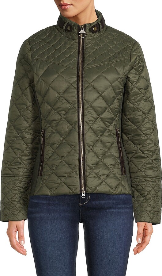Barbour Diamond Quilted Jacket ShopStyle Down & Puffer Coats
