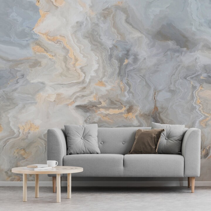 Dunelm Marble Texture Wall Mural Blue ShopStyle Decor