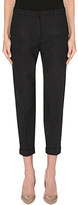 Thumbnail for your product : Max Mara S Lorenza cropped wool-blend trousers