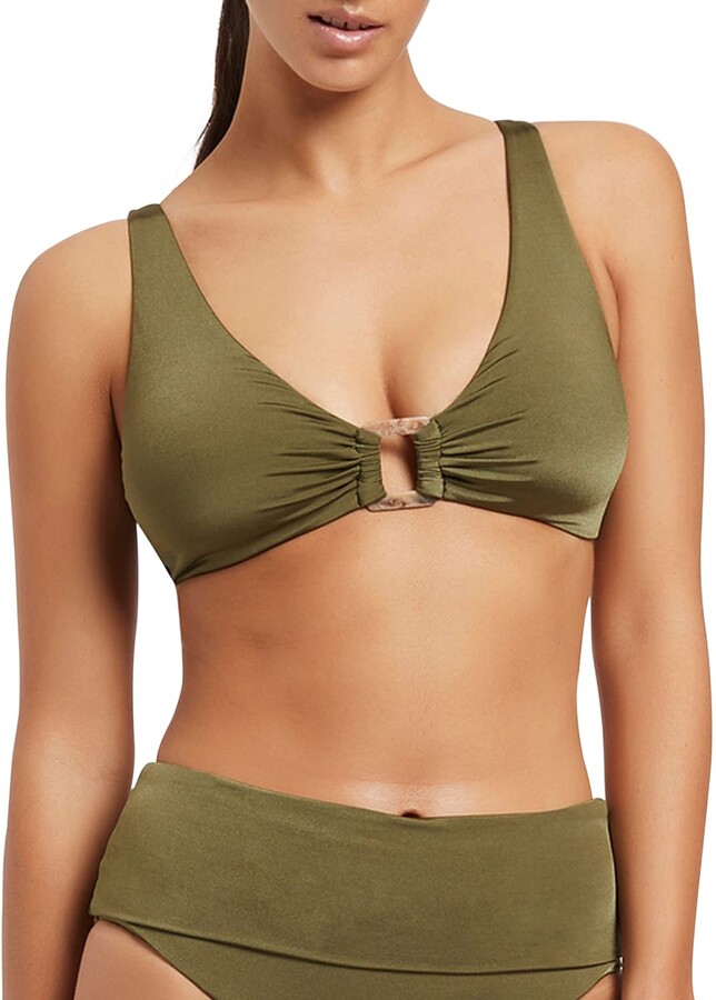 Jets Australia Soleil Bralette Triangle Bikini Top - ShopStyle Two Piece  Swimsuits