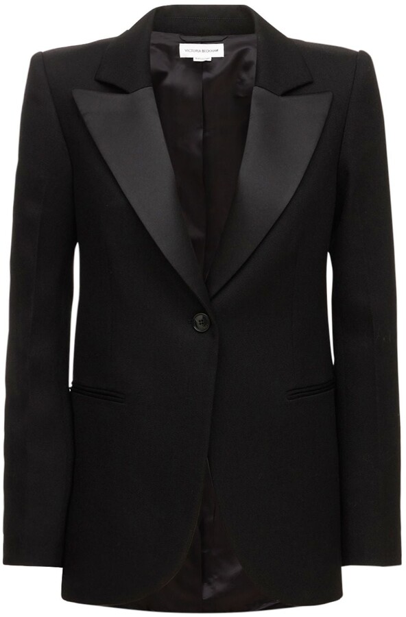 ladies black dinner jacket