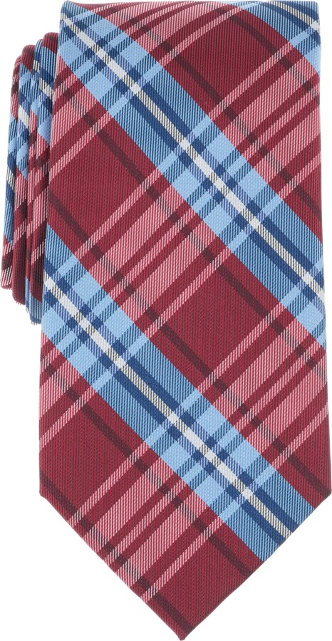 Brooks Brothers B by Men's Classic Plaid Tie