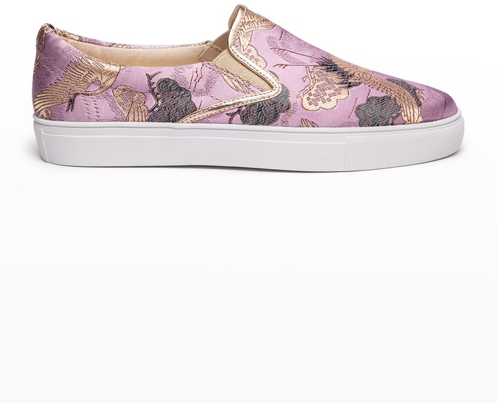 johnny was leopard sneakers