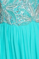 Thumbnail for your product : Sean Collection Embellished Strapless Silk Gown