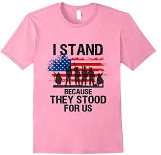 American Flag USA T Shirt - I Stand For My Flag