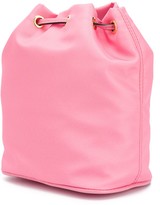 Thumbnail for your product : Moschino Graphic Print Bucket Bag