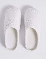 Thumbnail for your product : Marks and Spencer Broidery Mule Slippers