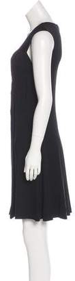 Michael Kors Sleeveless Mini Dress Black Sleeveless Mini Dress