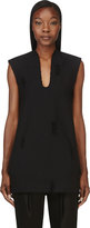 Thumbnail for your product : Alexander Wang Black Distressed Tunic Dress