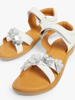 Thumbnail for your product : John Lewis & Partners Children's Flower Sandals, White