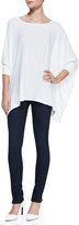 Thumbnail for your product : Alice + Olivia Boat-Neck Oversize Tee