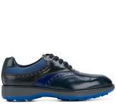 Thumbnail for your product : Prada Embellished lace-up derby shoes